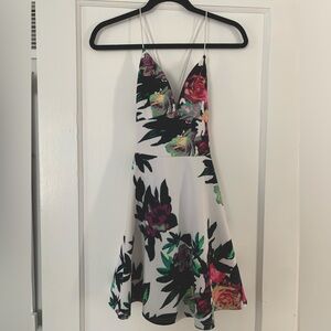 Floral A line dress